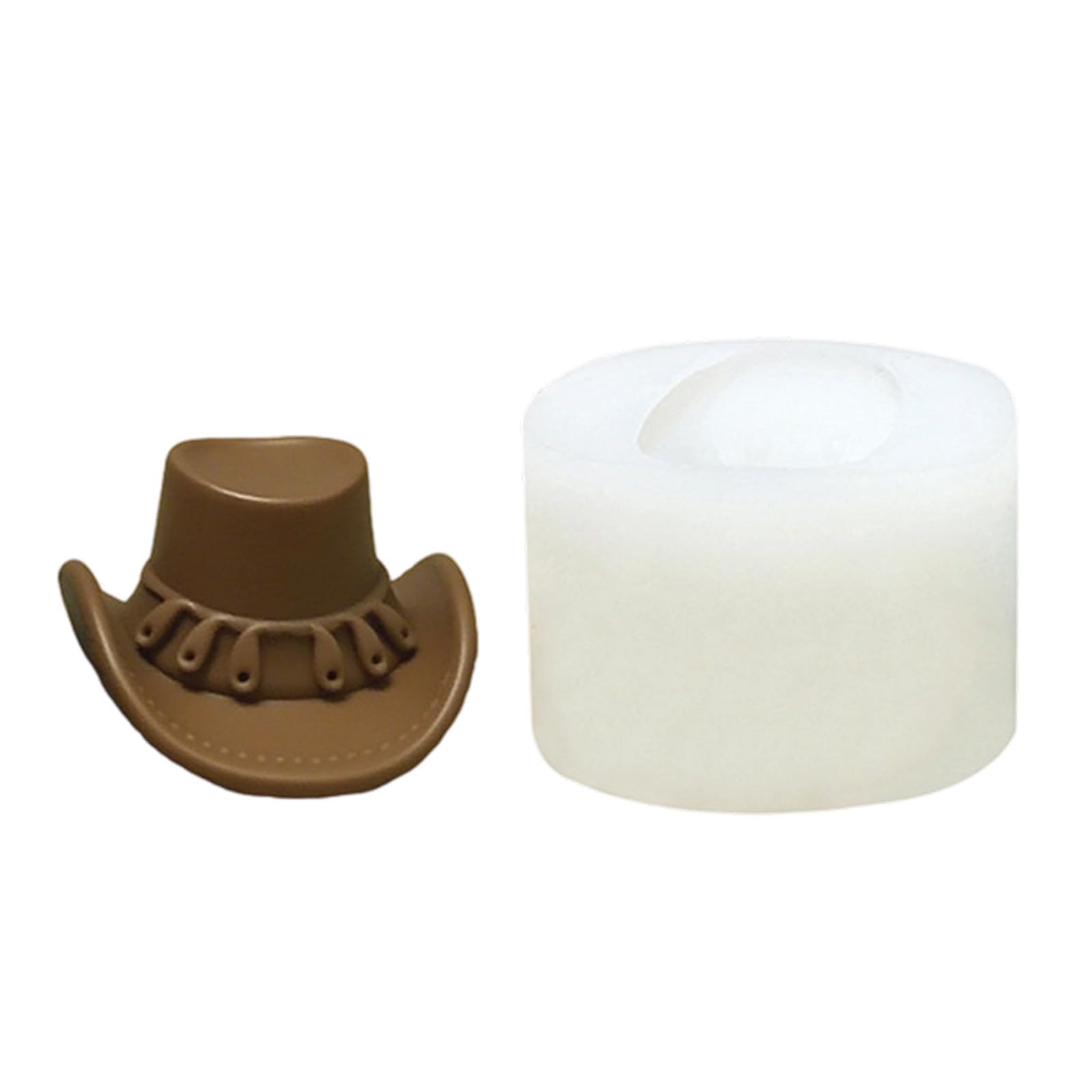 Msioytog Hat Silicone for Plasters Craft Food Grade Materials Art Projects Hat Shaped Plasters