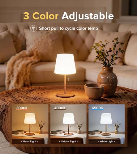 keysays Shower Lamp 5400mAh Cordless Rechargeable Table Lamp for Bathroom - image 6