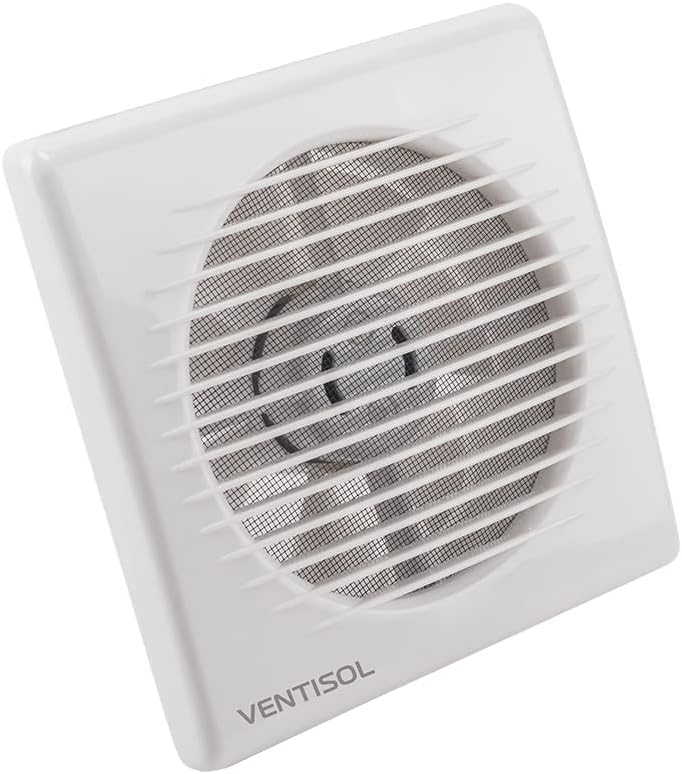 Ventisol ventilador axial exaustor para banheiro exb 150mm bivolt premium, Modelo: 12349
