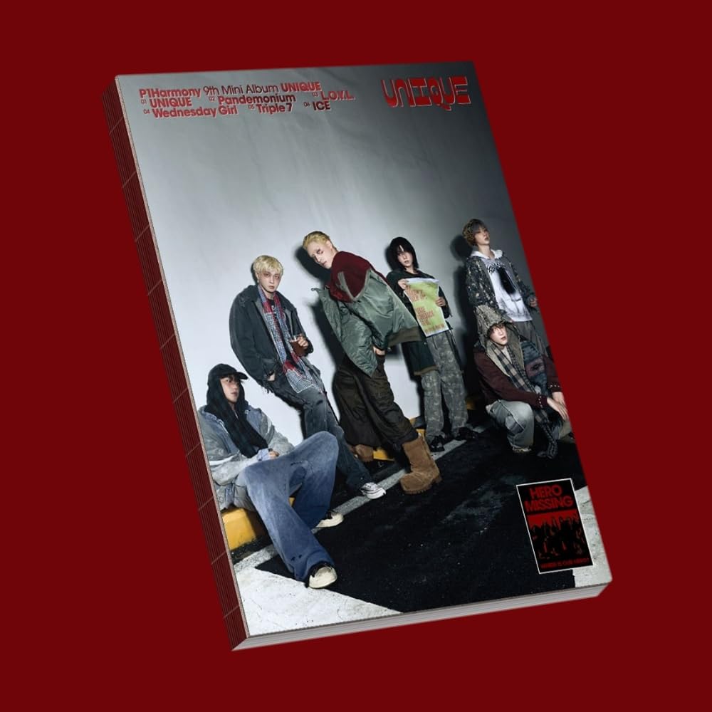 P1Harmony [ UNIQUE ] 9th Mini Album Photobook Version (A Ver.)