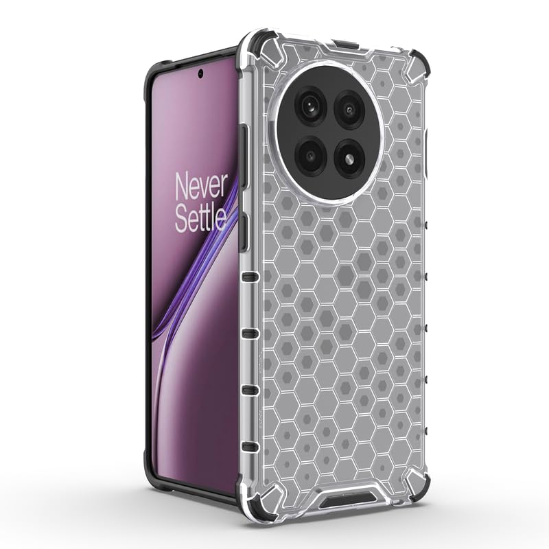 Image of Plastic Bumper Back Case Cover for OnePlus Ace 5 / Ace 5 Pro 5G (Transparent)