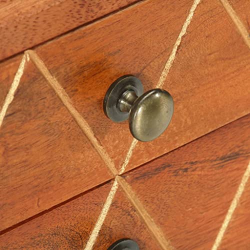 Table de chevet étroite 2 tiroirs pour optimiser les petits espaces