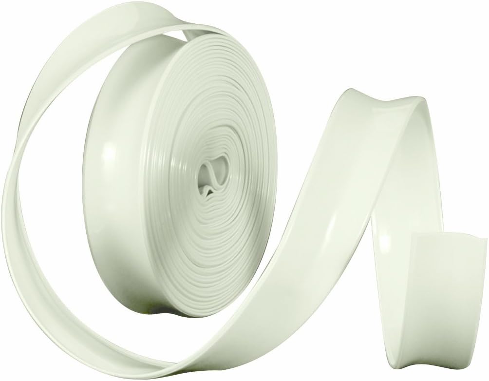 AP Products 25302 Vinyl Trim Insert 1" x 1000', White