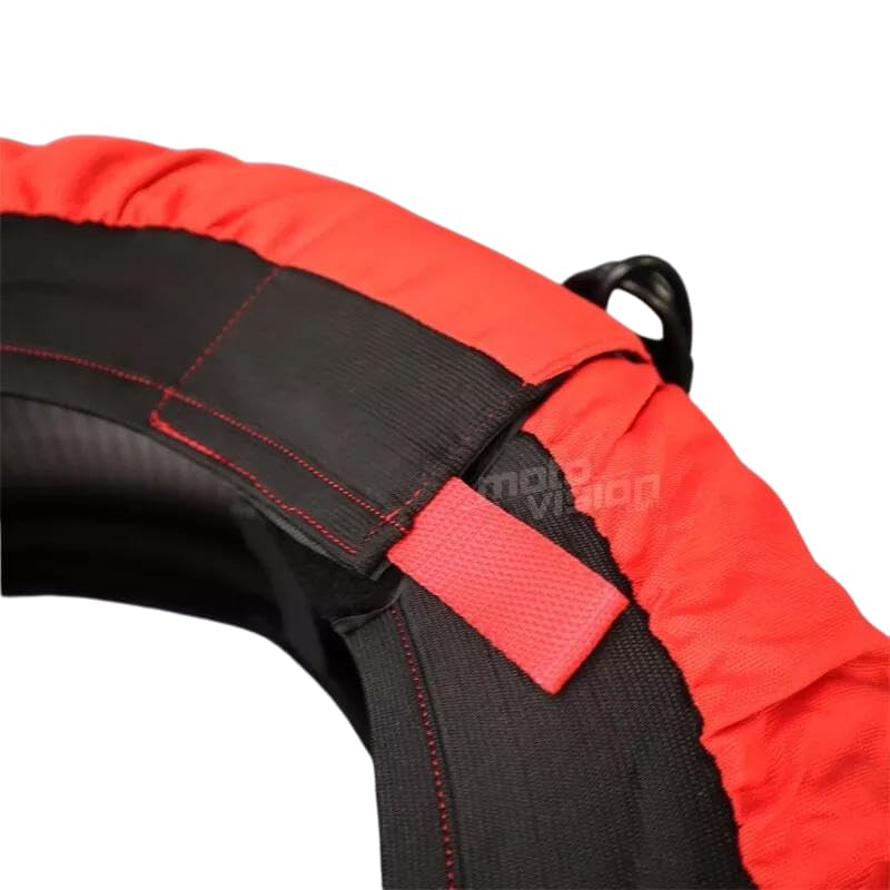 Paire de Chauffe-pneus couverture chauffante moto 110-120/R17 et 160-200/R17 80 degrés - Rouge