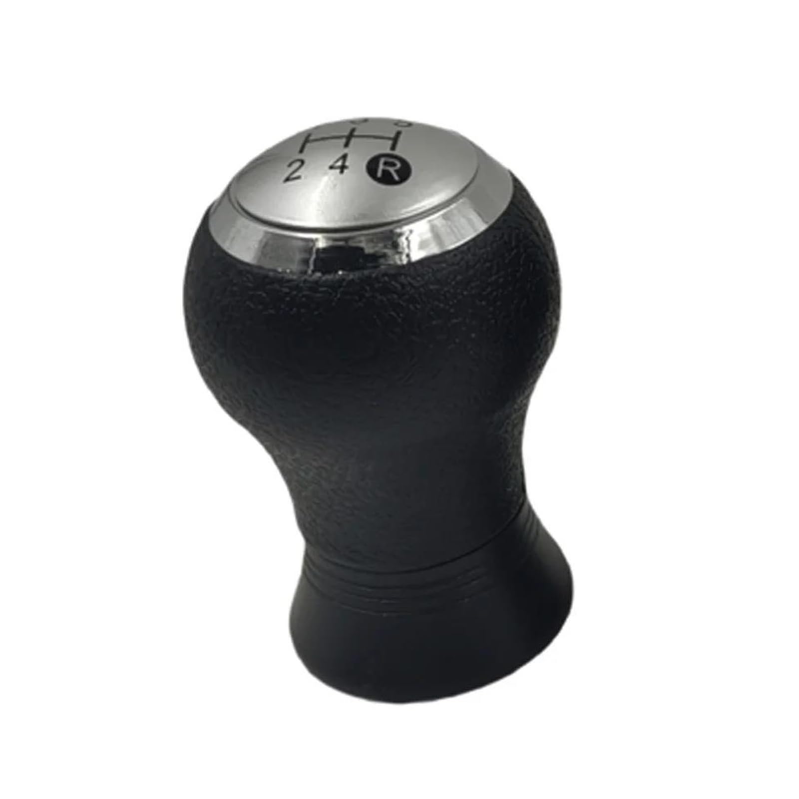 Reokip 5 Speed Knob Silver Gear Shift Knob Boot Lever Gaitor Shifter For Toyota For Auris E150 2006-2012 Gearbox Gaiter Stick Handles Cover Shifter Lever Knob(5 Speed Knob Silver)
