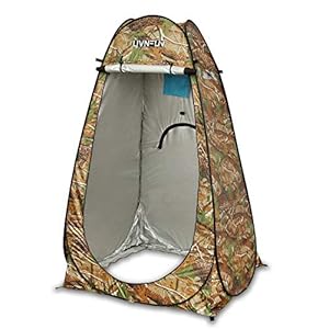 Privacy Shower Tent – Pop Up Changing Tent Camping Shower Toilet Tent Portable Shelters Room 6.2 FT Tall