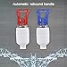 uxcell Assorted Color Water Cooler Faucet c Water Dispenser Clean Spigot Fits Adaptor Hot Cold Durable Water Faucet Replacement 4pcs