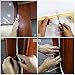 Weather Stripping, Seal Strip for Doors and Windows, Self Adhesive Foam Weatherstrip Total 197ft(60m)