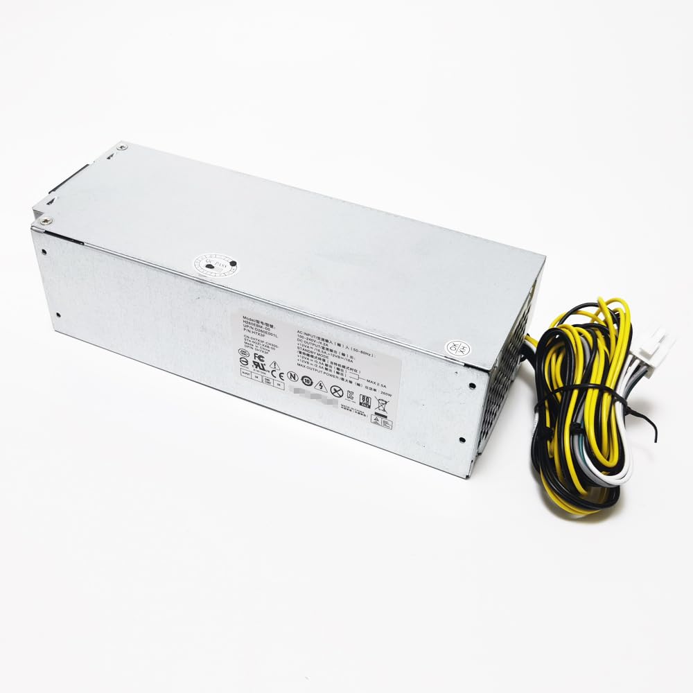 Transformador de Fuente de alimentación de computadora 6+4Pin 260W para Modelo B260EBM-00 H260EBM-00 L260EBM-00 AC260EBM-00 D260EBM-00 PCH004 para DELL 3050 3060 5050 5070 5090 7050 7080 MT