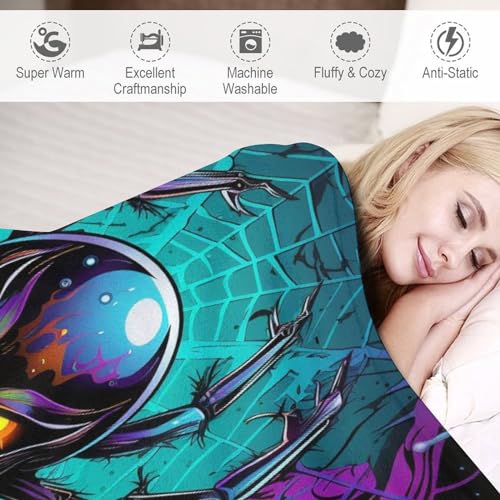 Flannel blanket araignée en impression 3D haute qualité premium - 4