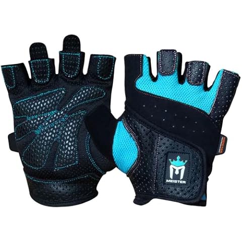 Meister Women's Fit Grip Weight Lifting Gloves Cover