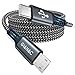 Produktbild USB C auf Micro USB Kabel [1M] USB Typ C auf Micro Kabel Nylon Android Ladekabel,Lädt Micro USB Geräte,High Speed Datenkabel für Samsung Galaxy S7/ S6/ J7/ Note 5,Xiaomi,Huawei,LG,Nokia