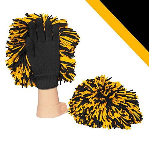 Cheer Gloves By Bubba Gloves (Process Black/Gold)