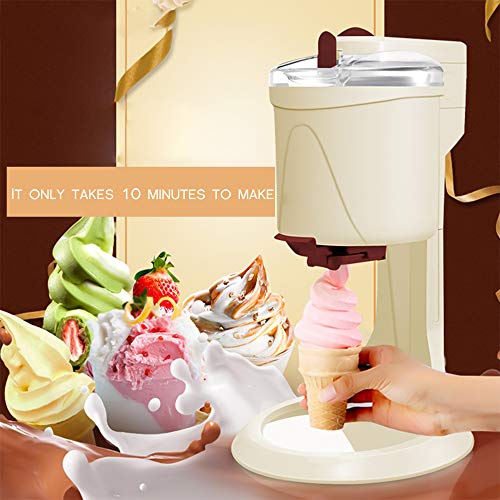 Kommerzielle elektrische Eismaschine, automatische Mini-Frucht-Softeismaschine, DIY-Sorbet-Maker, einfacher One-Push… – Bild 8