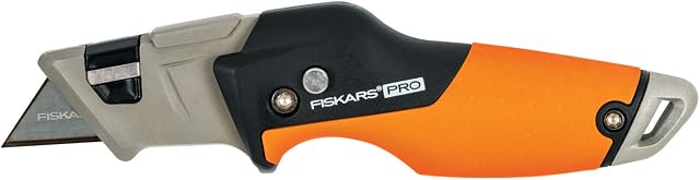 Fiskars Carbonmax Nóż, Pomarańczowy/Czarny, 17 cm