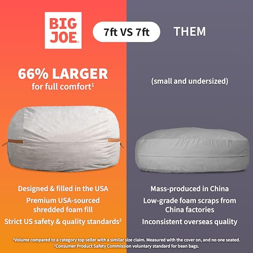 Big Joe Fuf 7Ft Giant Bean Bag