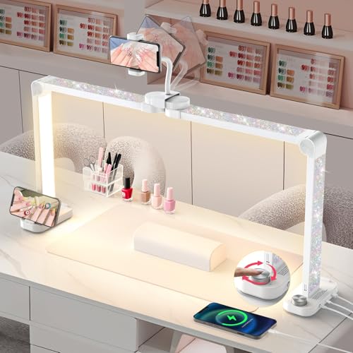 Adonafy Media Luna Lámpara para Uñas: 34