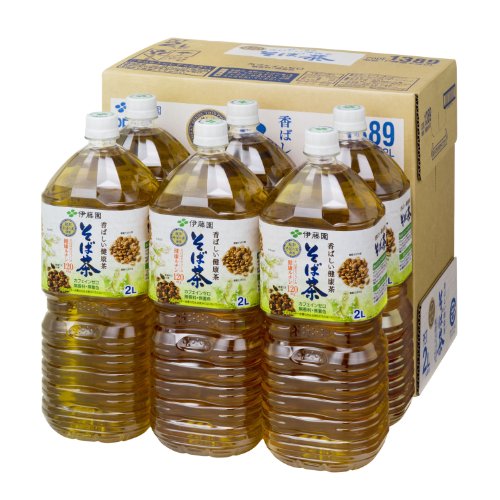そば茶 伊藤園 香ばしい健康茶そば茶 2L×12本