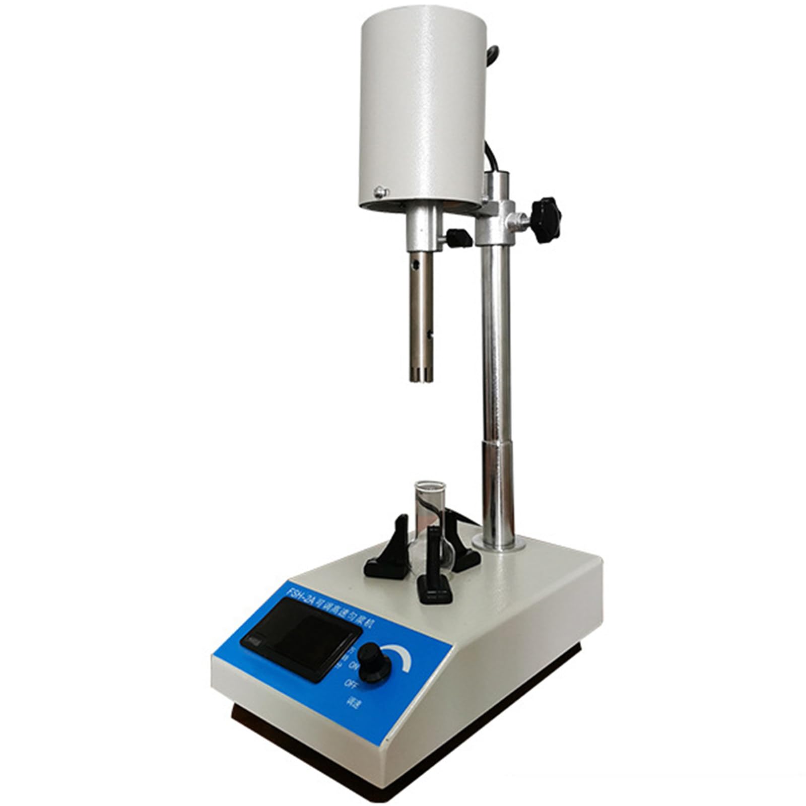 Émulsifiant de Dispersion de Laboratoire d'homogénéisateur à Grande Vitesse 5~1000 ML Vitesse réglable 8000~22000 TR/Min avec 2 têtes de Travail