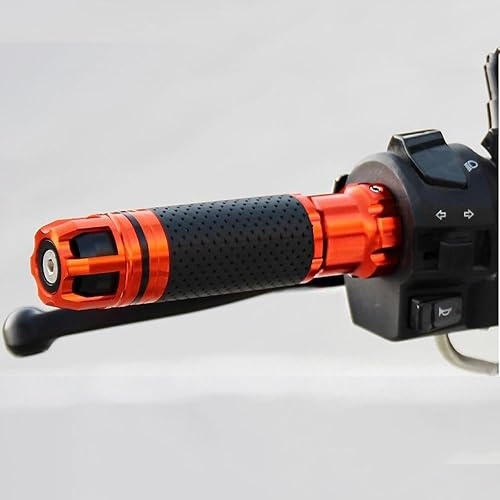 Miniatura 2 de Tapón de manillar CNC aluminio 78 "motocicleta mango agarres barra manillar puños para Kawasaki para Versys 650 Z900 Z1000 (color  dorado)