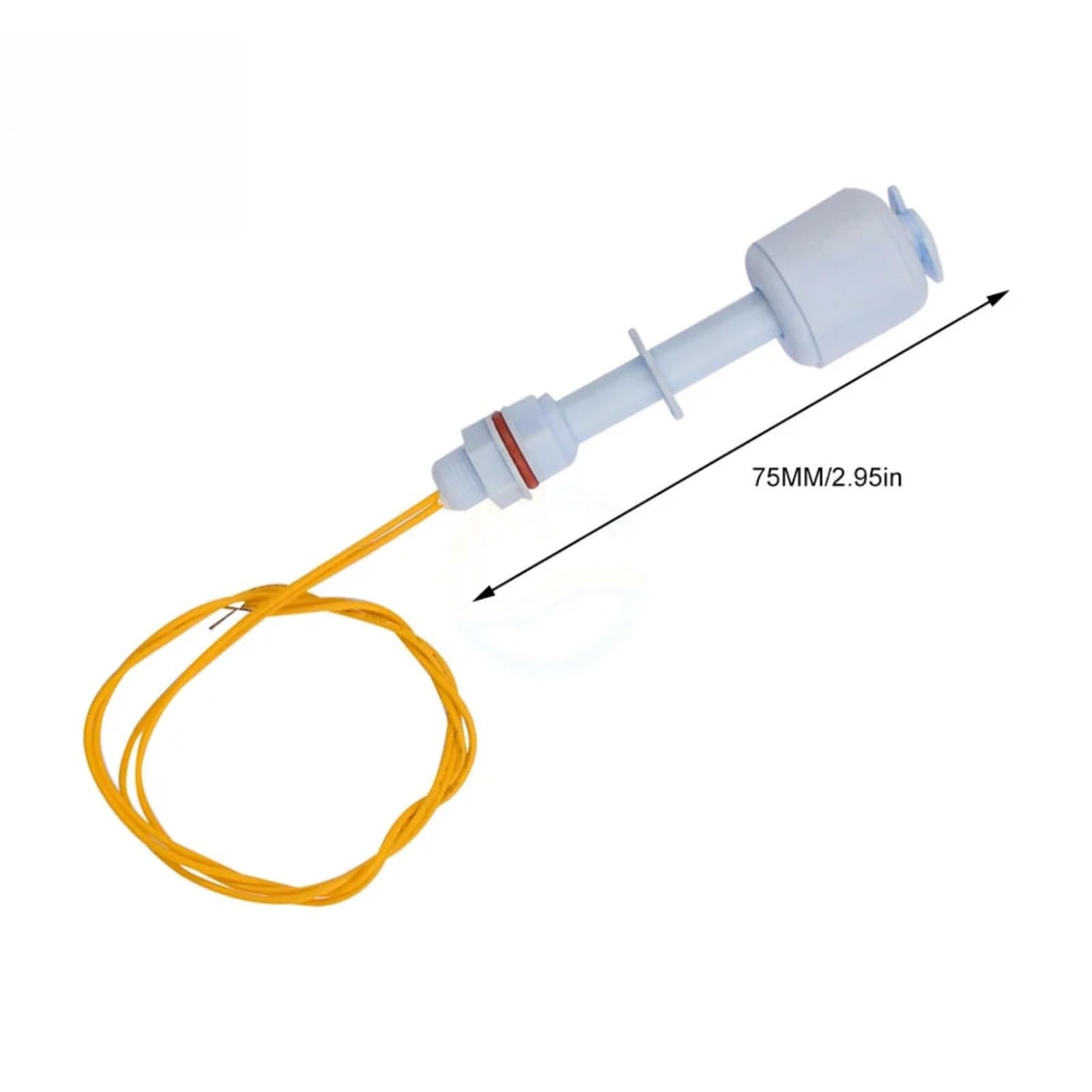 DC 0-110V Sensore di interruzione a sfera galleggiante 75mm-1m PP(200MM)