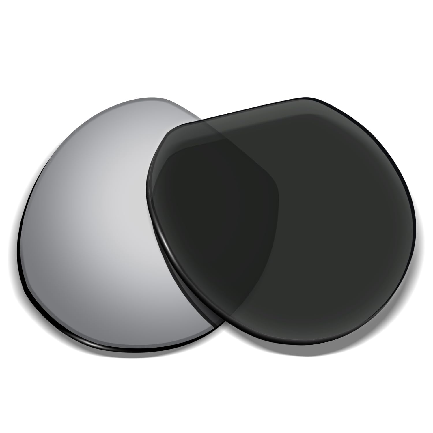 Lentes de repuesto de 1,5 mm compatibles con gafas de sol Oakley Clifden OO9440 de 56 mm, antiarañazos