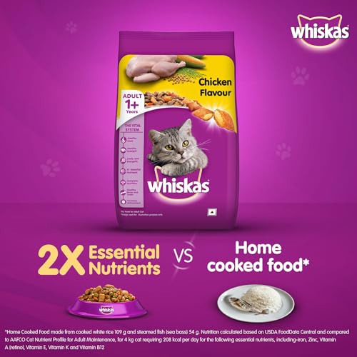 Whiskas-Adult-1-Years-Dry-Cat-Food-Chicken-Flavour-3-kg-Contains-41-Essential-Nutrients-Complete-Balanced-Nutrition-for-Adult-Cats