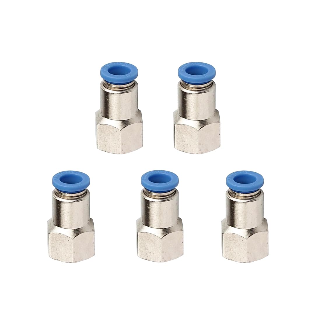 See full amazon price history chart for B K JAGAN & CO Pneumatic Fitting Push In female connector 1/4"(Pack of 5) (1/4" x 10 mm) B K JAGAN & CO Pneumatic Fitting Push In female connector 1/4"(Pack of 5) (1/4" x 10 mm) (B0B2LGD6F5) Amazon Price History, Amazon Price Tracker