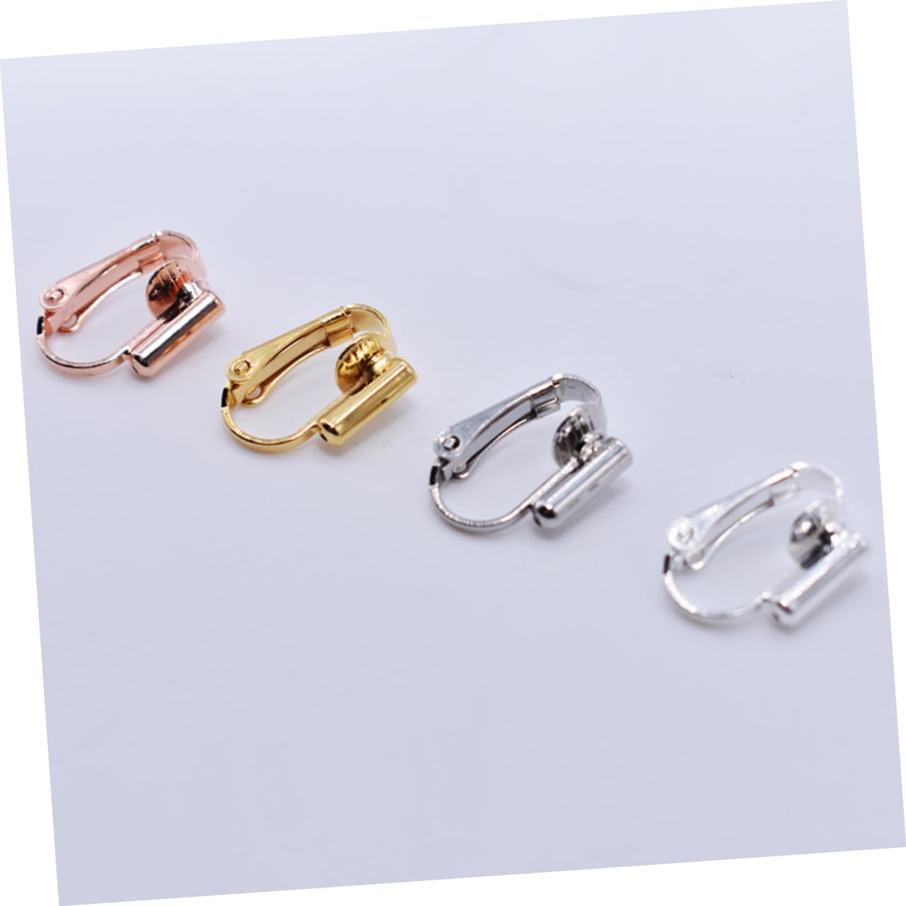 VALICLUD 60pezzi Convertitori Per Orecchini Placcato Accessori Per Clip Auricolari Senza Piercing Inclusi Facile Da Indossare e Personalizzare