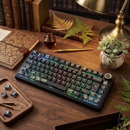 Teclas para teclado mecánico QWERTZ estilo Plum Blossoms para tu setup 7