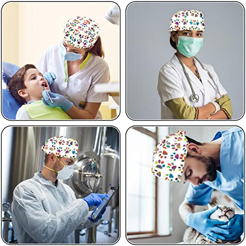 Casquette travail réglable anti-transpiration patte d'animal
