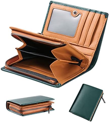 （12:30時点） [GSG] 財布 メンズ 2つ折り 大容量 仕切りあるファスナー小銭入れ 人気 ブランド 本革 ふたつおり さいふ カード収納19枚 男性 紳士用 プレゼント ギフトにも 22088