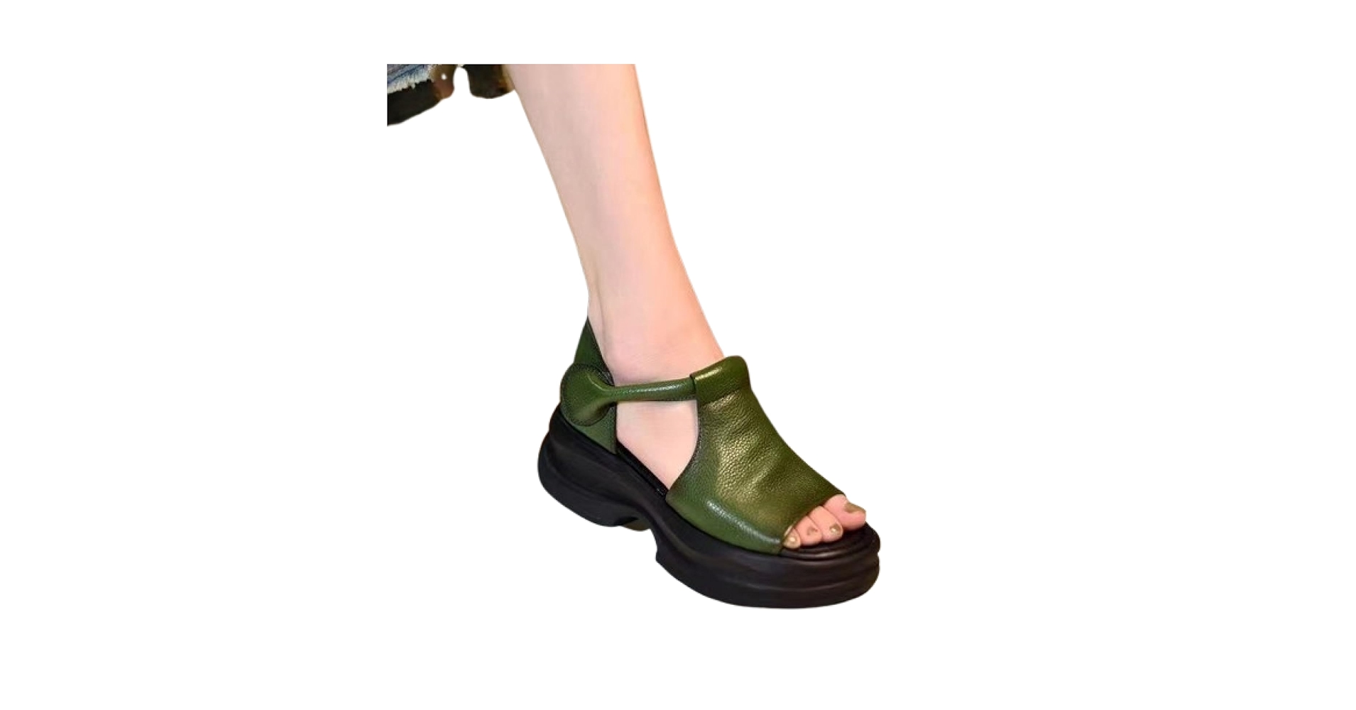 【新品】バーニーメブ　ルリア　ウェッジサンダル 新品】バーニーメブ ルリア ウェッジサンダル