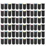 MAGICLULU Gaming Finger Sleeves Lightweight Carbon Fiber 40 Pairs Sweatproof Thumb Covers with Sensitive Touch for Mobile Phones and Tablets for Mobile Gaming