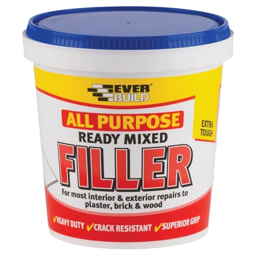 Everbuild All Purpose Ready Mixed Filler Interior And Exterior Use White 600g