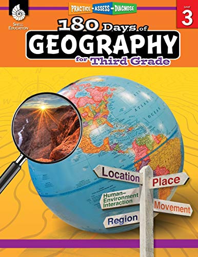180 Days of Geography for Third Grade (180 Days of Practice)