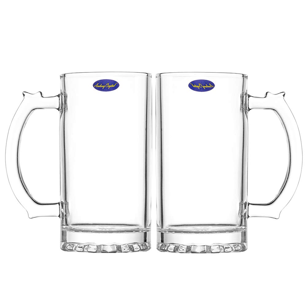 Amlong Cristal chopes à bière des Ensembles 16-Ounce