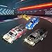 Slot Car Race Track Set Electric or Battery Powered Racing Car Track for Kids Boys, with 4 High-Speed Cars and 2 Hand Controllers,Dual Racing Game Toys for Children Age 6 7 8 Years Old