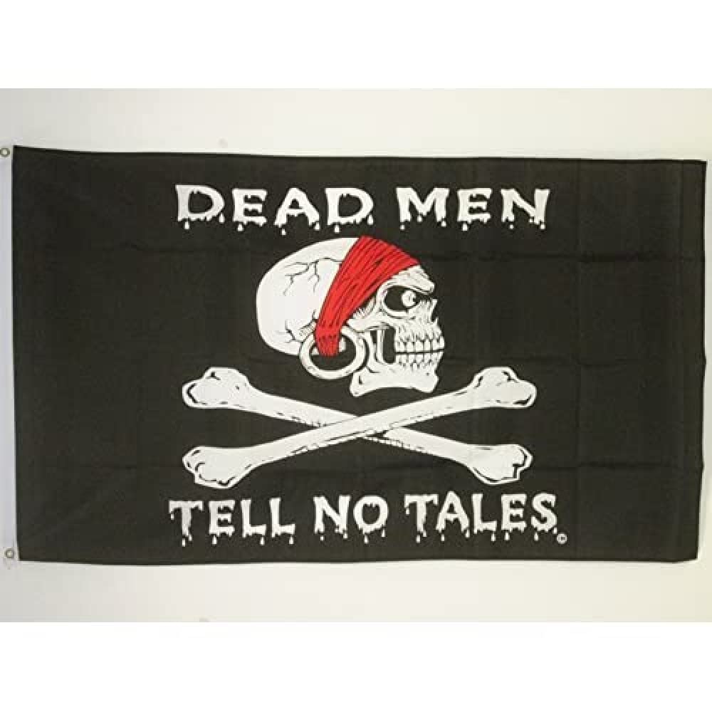 AZ FLAG Drapeau Pirate Edward Lowe 150x90cm - Drapeau Corsaire Tête De Mort 90 X 150 Cm - Drapeaux