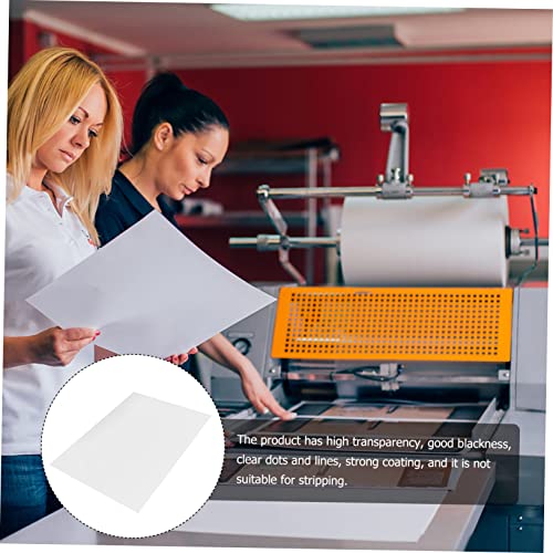 Película autoadhesiva para impresión SEWACC, 20 piezas, resistente a altas temperaturas, para serigrafía e impresión digital fotográfica miniatura 4