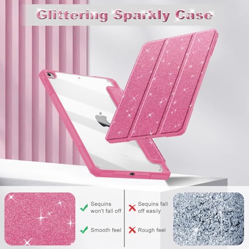 Fintie Hybrid Slim Case für iPad mini 5th Generation 2019 / iPad mini 4 (7,9 Zoll) - [Eingebauter Stifthalter] Stoßfeste Abdeckung mit… – Ansicht 4