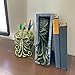 Toy Vault Cthulhu Bookshelf Insert, Resin Bookend Peeping Cthulhu Monster Statue