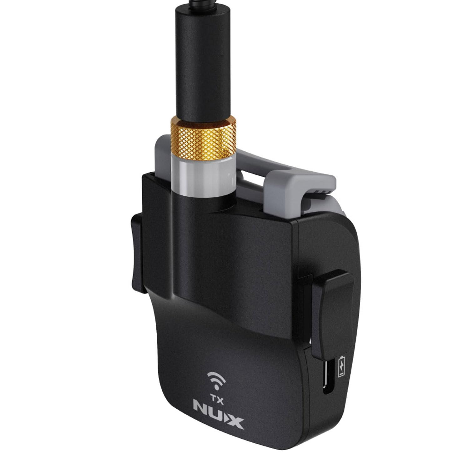 Nux B6 - microfono wireless per sassofono senza fili + panno per pulizia Keepdrum