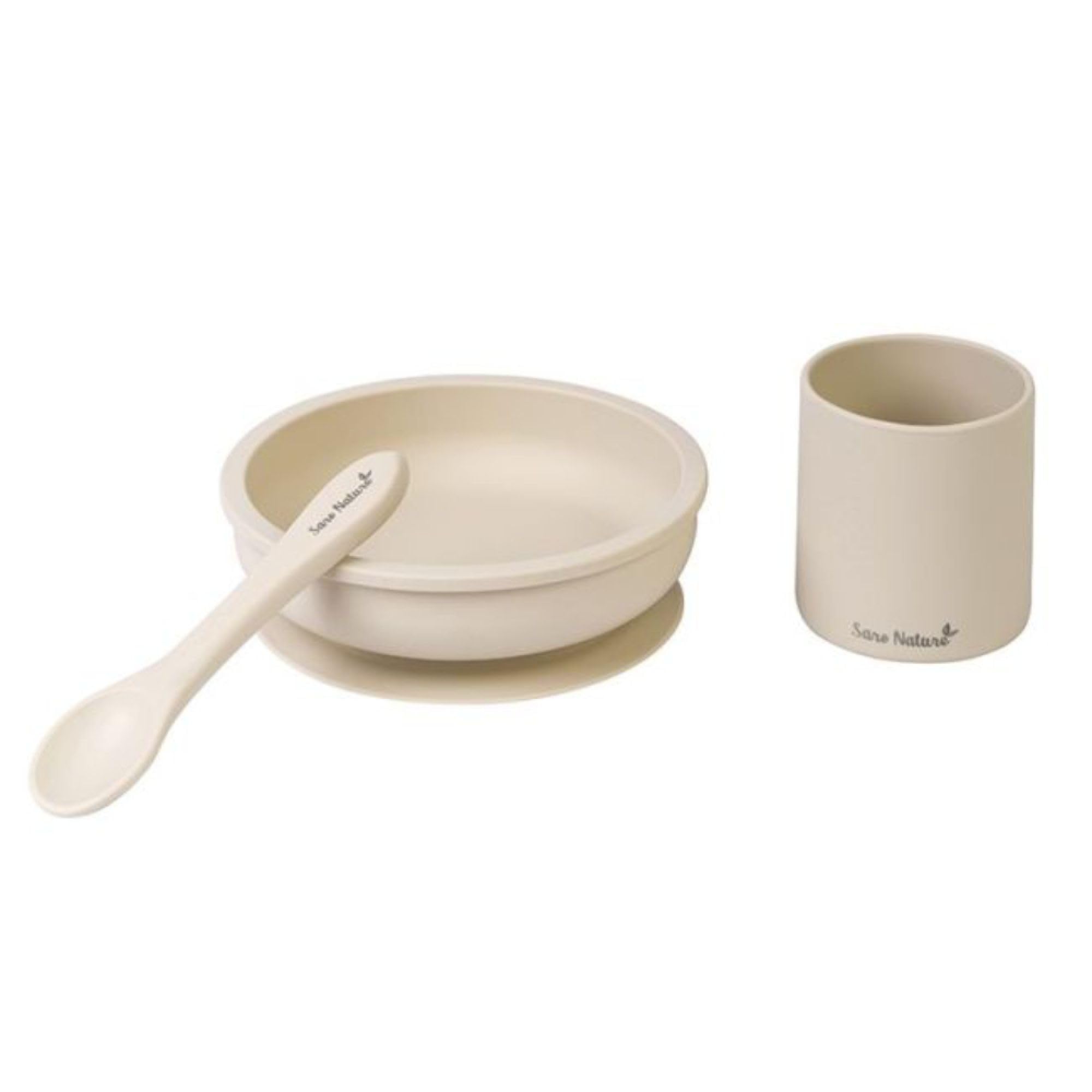 Coffret repas 3 pièces Sable - Saro