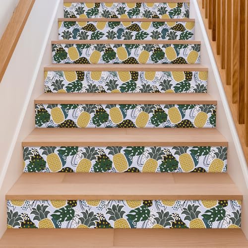 Papel tapiz de monstera azul vinílico de alta resistencia CRE8TIVE 7