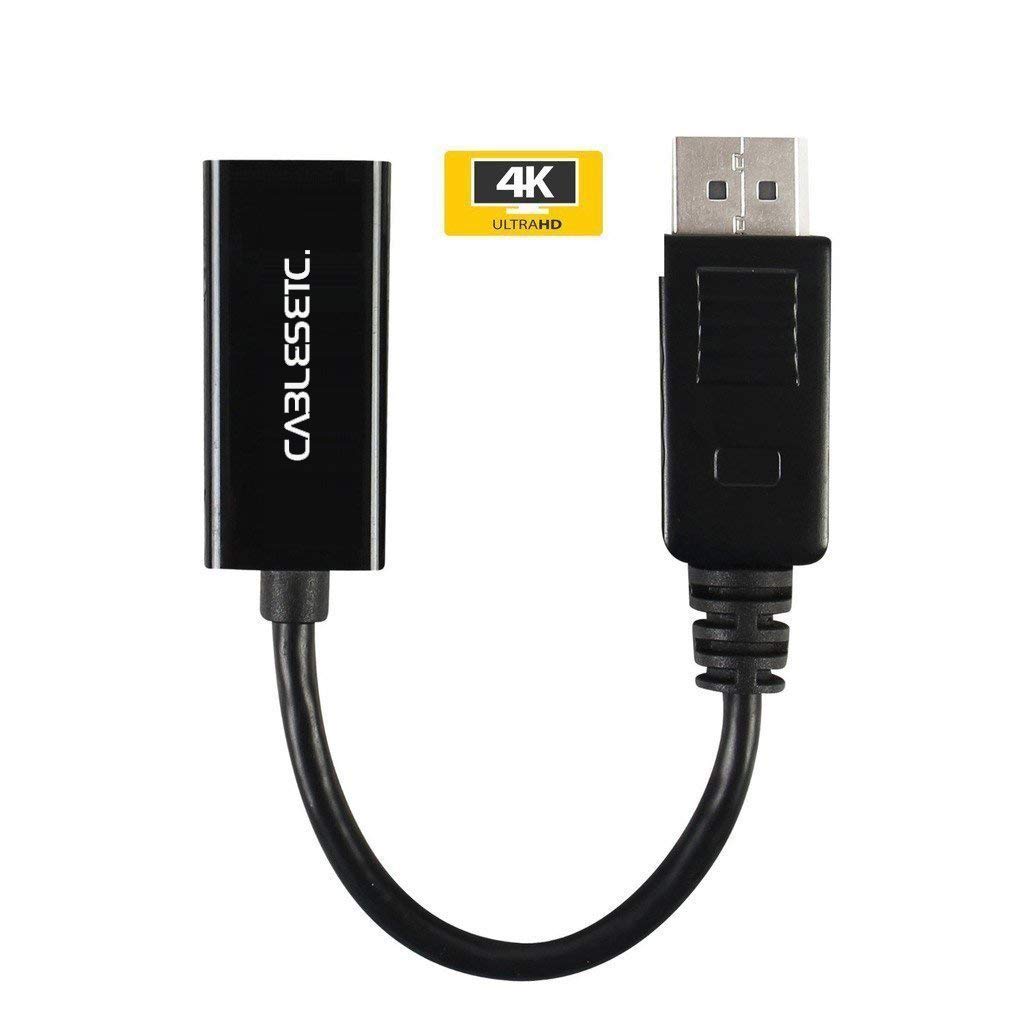 See full amazon price history chart for CABLESETC Display Port 1.2 DP Displayport to HDMI Female Adapter Cable 4K Resolution Ready (15cm) CABLESETC Display Port 1.2 DP Displayport to HDMI Female Adapter Cable 4K Resolution Ready (15cm) (B01N4GLLFZ) Amazon Price History, Amazon Price Tracker