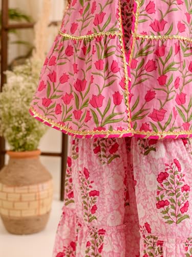 Image of Pspeaches Girls Kurta & Sharara