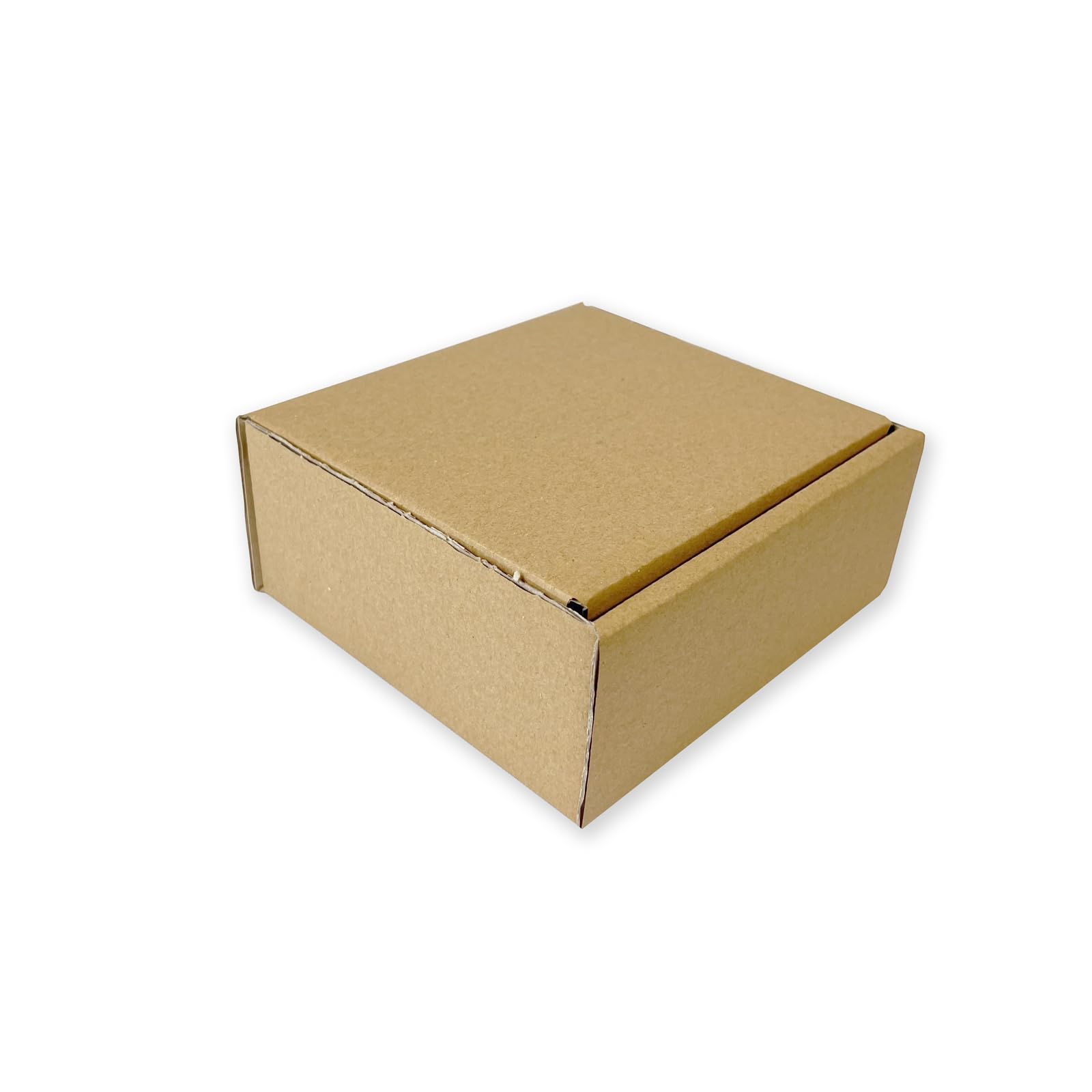 Imballaggi Point - Scatola Fustellata 20 x 10 x 10 cm Cartone Avana Resistente – Per Spedizioni Ecommerce, Documenti, Negozi e Piccoli Oggetti da Consegnare a mano - Set da 200 Pezzi
