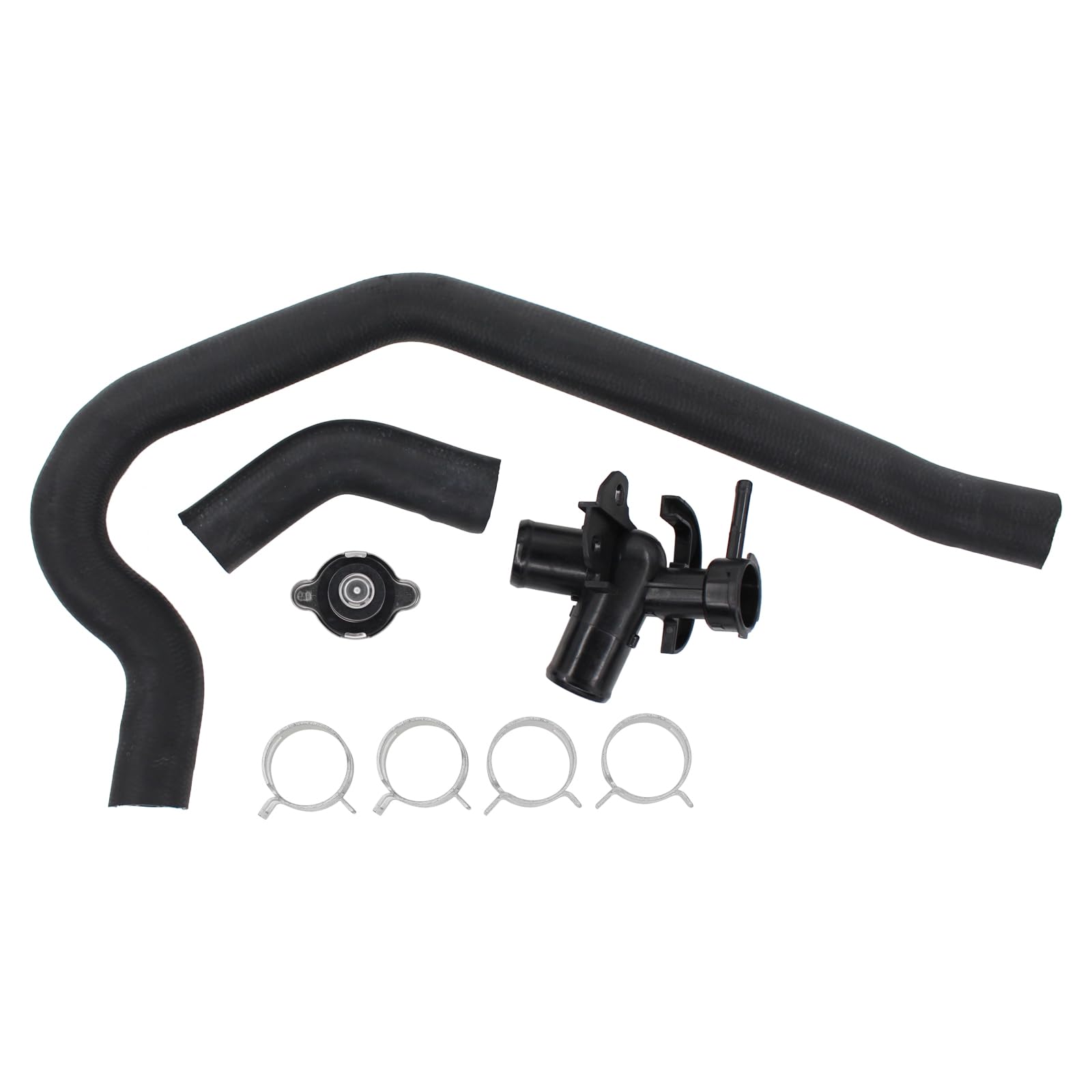 MOTOKU Manguera refrigerante superior del radiador con cuello de llenado para Nissan Altima 2.5L 4cyl 2013-2018