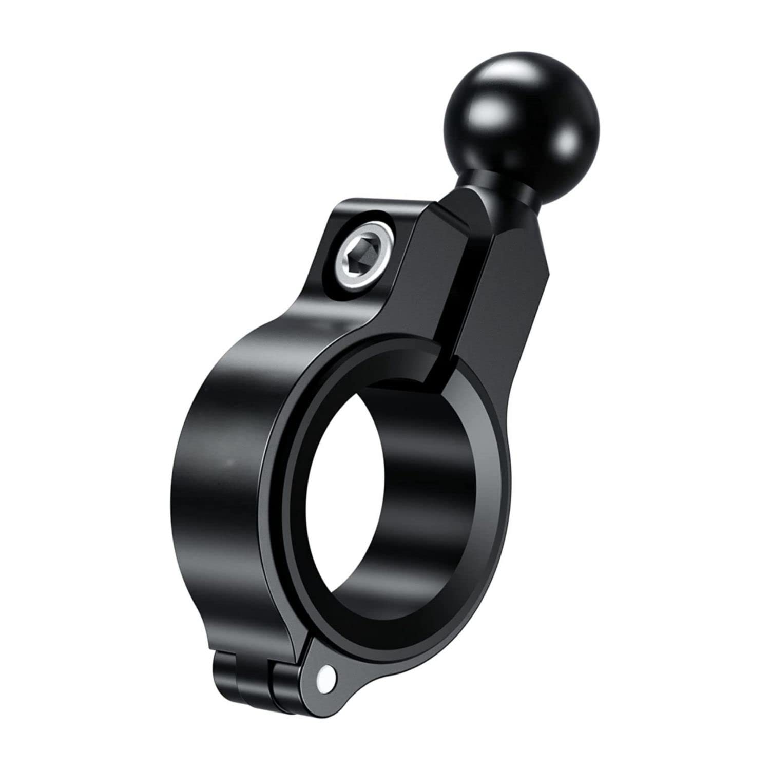 YELLOWFIN TPU Ball for Handlebar Round Rails Diameter 0.87'' 1'' 1.26'', Compatible with Motorcycle | Cycle | Scooter Phone Holder 17mm Ball Socket (C1-17 MM Ball Handlebar Bracket)